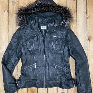 Neiman Marcus Exclusive Medium Leather Jacket
